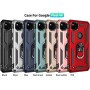 SORAKA Funda para Google Pixel 4a con Anillo Funda Google Pixel 4a TPU Blando Parachoques Duro PC Cubierta Trasera con Placa de
