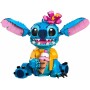 LEGO | Disney Stitch Juguete de Construcción, Regalo de Pascua para Niñas y Niños de 9+ Años, Figura Articulada de la Película