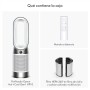 Dyson Purifier Hot+Cool Gen1 HP10 – Purificador, calefactor y ventilador sin aspas, 27 m², filtro HEPA 360°, modo automático,