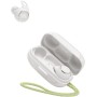 JBL Reflect Aero Auriculares con tecnología True Adaptive Noise Cancelling, resistentes al agua, batería de 8 horas, en blanco