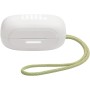 JBL Reflect Aero Auriculares con tecnología True Adaptive Noise Cancelling, resistentes al agua, batería de 8 horas, en blanco