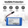 ANTIEE 3200mAh Robots Batería para Tikom G8000-Pro Battery para Aspiradora 14.4V Robot Vacuum Cleaner RoboVac