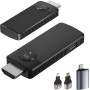 OBEST HDMI Inalámbrico 4K Transmisor Receptor, Salida HD 1080P, Plug Play, 50M HDMI Wireless Extender Kit para Transmitir Video
