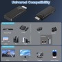 OBEST HDMI Inalámbrico 4K Transmisor Receptor, Salida HD 1080P, Plug Play, 50M HDMI Wireless Extender Kit para Transmitir Video