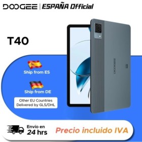 DOOGEE T40 Tablet Android 14 11" IPS 2.5K 8GB RAM 512GB ROM Helio G99 