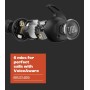 JBL Reflect Aero Auriculares con tecnología True Adaptive Noise Cancelling, resistentes al agua, batería de 8 horas, en negro