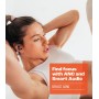 JBL Reflect Aero Auriculares con tecnología True Adaptive Noise Cancelling, resistentes al agua, batería de 8 horas, en negro