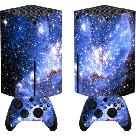 PlayVital Pegatina para Xbox Series X - Calcomanía Vinilo Skin Adhesivo para Consola y Mando, Diseño Duradero, Protección