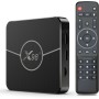 Android 11.0 TV Box, LEFFOT 4K Ultra HD Streaming Device for TV, Home Smart TV Box with 4GB RAM 64GB ROM, HDR10+, Amlogic S905W2