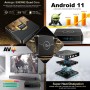 Android 11.0 TV Box, LEFFOT 4K Ultra HD Streaming Device for TV, Home Smart TV Box with 4GB RAM 64GB ROM, HDR10+, Amlogic S905W2