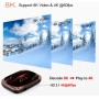 AMITVA VONTAR X4 S905X4 Android TV Box 11.0, Ultra HD 8K HDR, 4GB RAM 128GB ROM, 2.4G/5.8G Dual Band WiFi BT 4.0 Ethernet Con