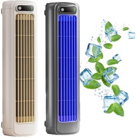 Briza Ac Aire Acondicionado,Aire Acondicionado Portatil,3 Velocidades, Recargable, Para Dormitorio, Oficina Y Sala De Estar (2)