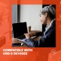 JBL Tune 310 C USB-C Auriculares intraaurales con micrófono y audio de alta resolución, cable plano antienredos, 3 botones de