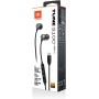 JBL Tune 310 C USB-C Auriculares intraaurales con micrófono y audio de alta resolución, cable plano antienredos, 3 botones de