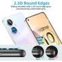 QULLOO [2+ 2 Piezas Protector de Pantalla para Realme 10 4G + Protector de Lente de cámara,9H Dureza Vidrio Templado Sin