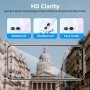 QULLOO [2+ 2 Piezas Protector de Pantalla para Realme 10 4G + Protector de Lente de cámara,9H Dureza Vidrio Templado Sin
