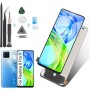 RongZy Pantalla para Realme 8 Pro RMX3081 Táctil LCD de Repuesto Ensamblaje Digitalizador Reemplazo para Realme 8 4G RMX3085 con