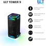 Sony ULT TOWER 10, Altavoz bluetooth para fiestas con ULT POWER SOUND y Deep Bass, altavoces X-Balanced, iluminación LED 360,