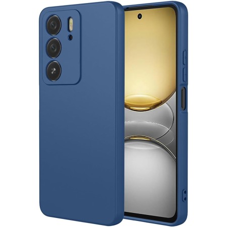 ILING Funda para Realme 14X 5G / Realme C75 4G, Diseño de Suave Silicona Líquida en Color Sólido Simple Carcasa Protectora