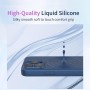 ILING Funda para Realme 14X 5G / Realme C75 4G, Diseño de Suave Silicona Líquida en Color Sólido Simple Carcasa Protectora