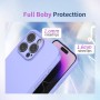 ILING Funda para Realme 14X 5G / Realme C75 4G, Diseño de Suave Silicona Líquida en Color Sólido Simple Carcasa Protectora