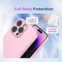 ILING Funda para Realme 14X 5G / Realme C75 4G, Diseño de Suave Silicona Líquida en Color Sólido Simple Carcasa Protectora