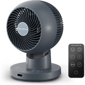 Rowenta Turbo Swift Compact, ventilador de mesa, frescor intenso con silencio extremo, oscilación multidireccional, QV2540F0