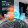 Rowenta Turbo Swift Compact, ventilador de mesa, frescor intenso con silencio extremo, oscilación multidireccional, QV2540F0