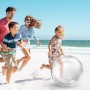 YUSHWENPTY Pelota Transparente Inflable 2 Piezas Pelota Inflable Playa PVC Pelota Piscina Hinchable para Juguetes de Playa,