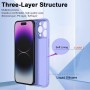 ILING Funda para Realme 14X 5G / Realme C75 4G, Diseño de Suave Silicona Líquida en Color Sólido Simple Carcasa Protectora