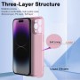 ILING Funda para Realme 14X 5G / Realme C75 4G, Diseño de Suave Silicona Líquida en Color Sólido Simple Carcasa Protectora