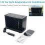Aire acondicionado portátil para coche, 12 V, aire acondicionado evaporativo, ventilador portátil para coches, camiones, SUV