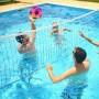 Gukasxi 3 Piezas Pelota de Playa Inflable de PVC con Bomba, Pelota de Arcoíris, Pelota de Playa, Bouncy Kickball, Pelotas para