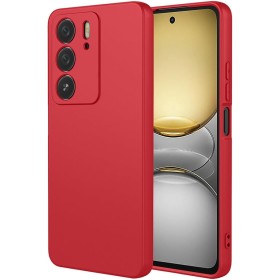 ILING Funda para Realme 14X 5G / Realme C75 4G, Diseño de Suave Silicona Líquida en Color Sólido Simple Carcasa Protectora