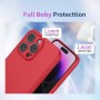 ILING Funda para Realme 14X 5G / Realme C75 4G, Diseño de Suave Silicona Líquida en Color Sólido Simple Carcasa Protectora