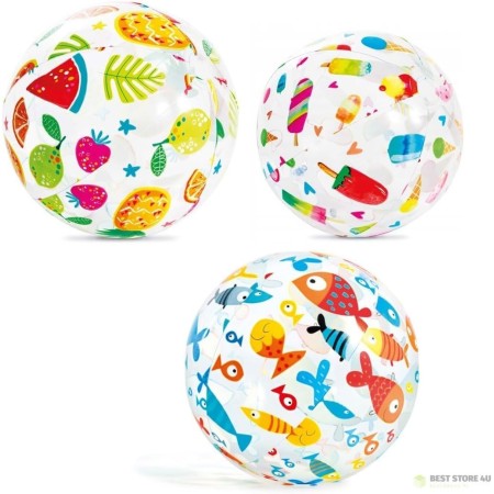 ColorBaby Pelota Playa 51cm Intex 3 Surtido A Elegir 1