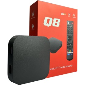 BOXPUT Android TV Box, Smart TV Box, Q8 4GB RAM + 32GB ROM Streaming Box, Android 11.0, 4K WiFi2.4G/5G, BT5.0, Voice Assistant,