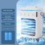Genérico Ventilador Climatizador Tipo Aire Acondicionado, Ventilador Refrescante Enfriador de Ambiente, Silencioso Con