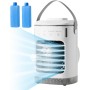 Genérico Ventilador Climatizador Tipo Aire Acondicionado, Ventilador Refrescante Enfriador de Ambiente, Silencioso Con