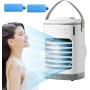 Genérico Ventilador Climatizador Tipo Aire Acondicionado, Ventilador Refrescante Enfriador de Ambiente, Silencioso Con