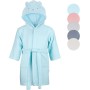 KAKU NANU Albornoz Niños Bata 100% Algodon Niña y Niño 2-10 Años,5 Colores Toalla Albornoces Infantiles Piscina,Absorbente con 2