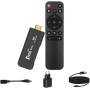 Simpls TV98 TV Stick 2G+16G Android12.1 2.4G 5G WiFi Android Smart TV Box 4K 60Fps Decodificador (Enchufe de la UE)