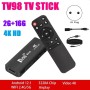 Simpls TV98 TV Stick 2G+16G Android12.1 2.4G 5G WiFi Android Smart TV Box 4K 60Fps Decodificador (Enchufe de la UE)