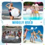 DIELOVEHUA Pelota de Playa Inflable, 2 Piezas Pelotas de Playa Hinchable, Juguetes Inflables Pelota para Niños Adultos, para