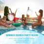 DIELOVEHUA Pelota de Playa Inflable, 2 Piezas Pelotas de Playa Hinchable, Juguetes Inflables Pelota para Niños Adultos, para