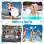 DIELOVEHUA Pelota de Playa Inflable, 2 Piezas Pelotas de Playa Hinchable, Juguetes Inflables Pelota para Niños Adultos, para