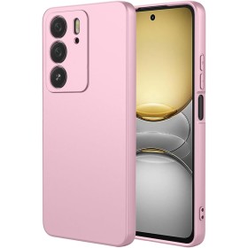 ILING Funda para Realme 14X 5G / Realme C75 4G, Diseño de Suave Silicona Líquida en Color Sólido Simple Carcasa Protectora