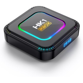 CHROX Android TV Box 13.0, HK1 RBOX K8 Smart 4GB 128GB, RK3528 Chip Con Soporte 2.4G/5.8G Wifi6 1000M Ethernet LAN Bluetooth 5.0