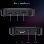 CHROX Android TV Box 13.0, HK1 RBOX K8 Smart 4GB 128GB, RK3528 Chip Con Soporte 2.4G/5.8G Wifi6 1000M Ethernet LAN Bluetooth 5.0