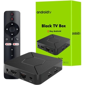 BOXPUT Q5 TV Box, Android 10.0 TV Box, Android Box 2GB RAM 8GB ROM, Allwinner H313/2.4G/5G Dual WiFi, BT5.2 Quad Core 4K Ultra